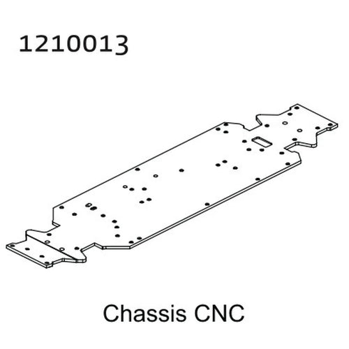 Absima Alu Chassisplatte 1210013