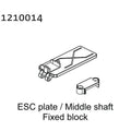 Absima ESC-Halteplatte 1210014