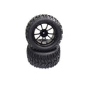 Absima Räderset verklebt (2) für Monster Truck AMT2.4/AMT3.4 1230337