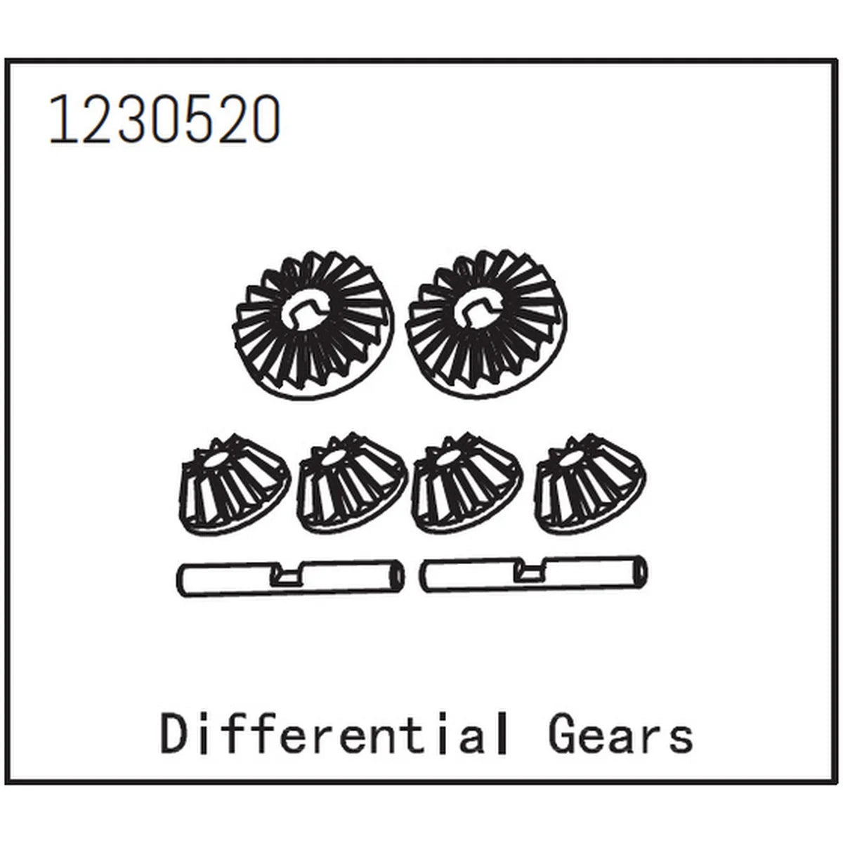 Absima Differentialgetriebe Set 1230520