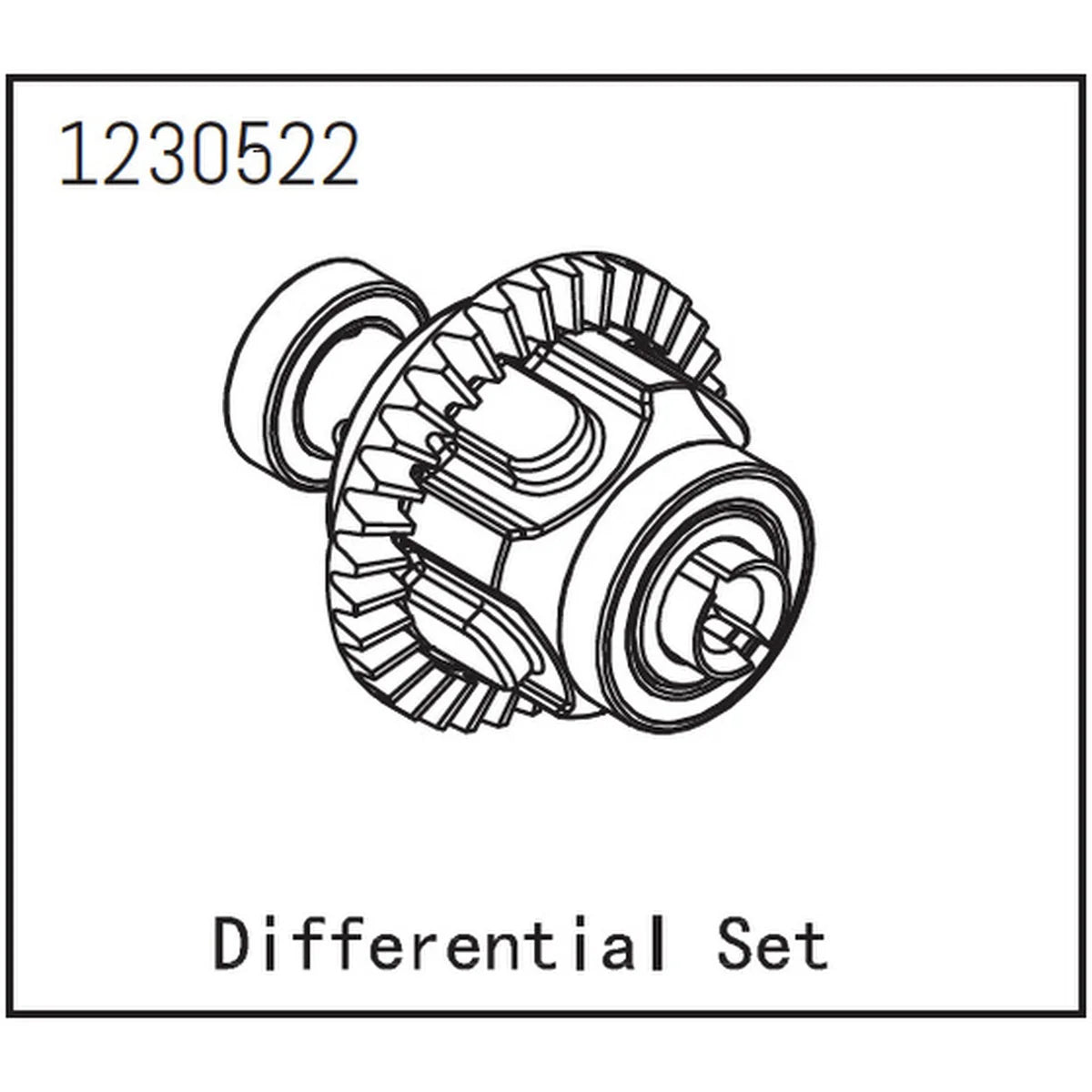 Absima Differential komplett 1230522