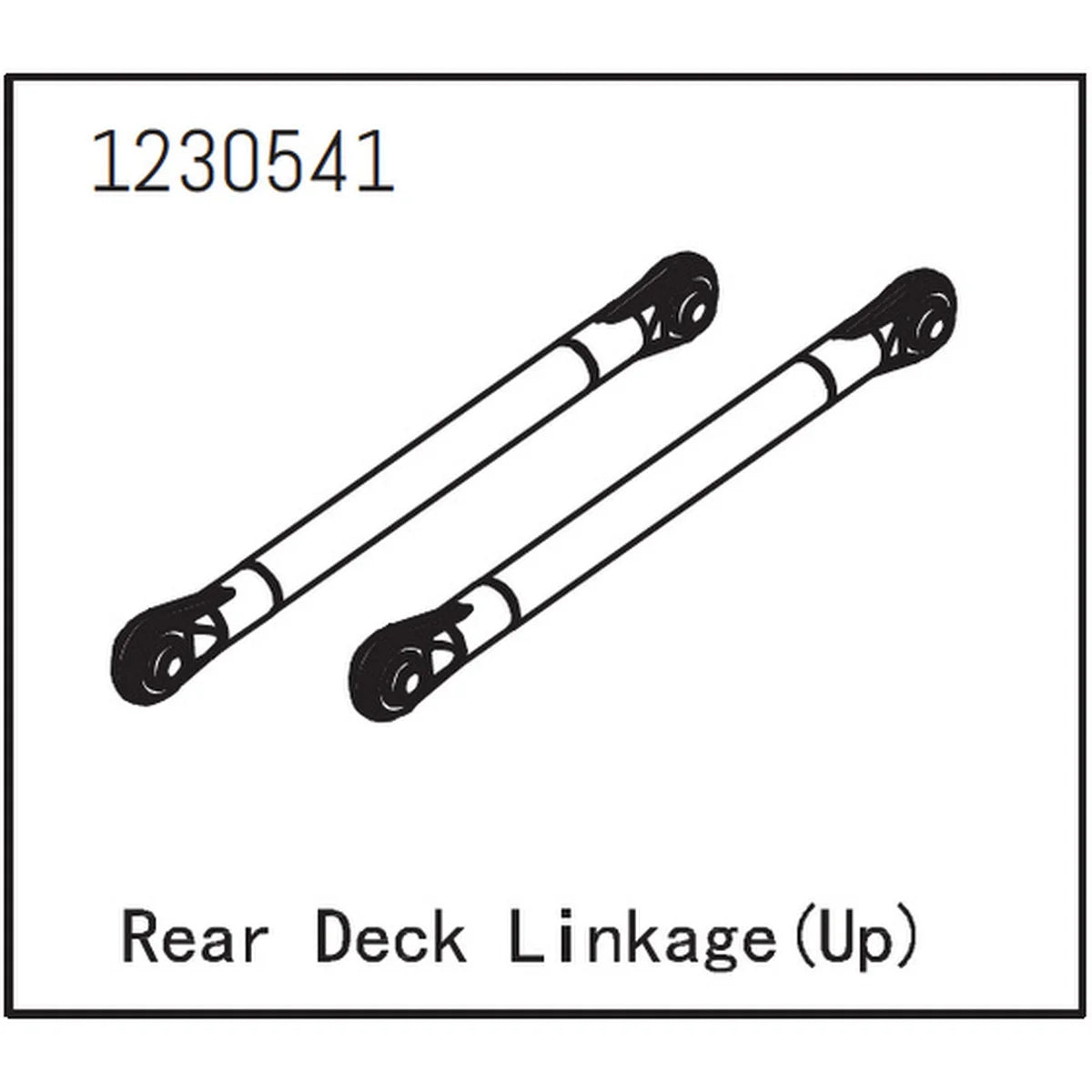 Absima Linkset oben (2) für Crawler CR3.4 1230541