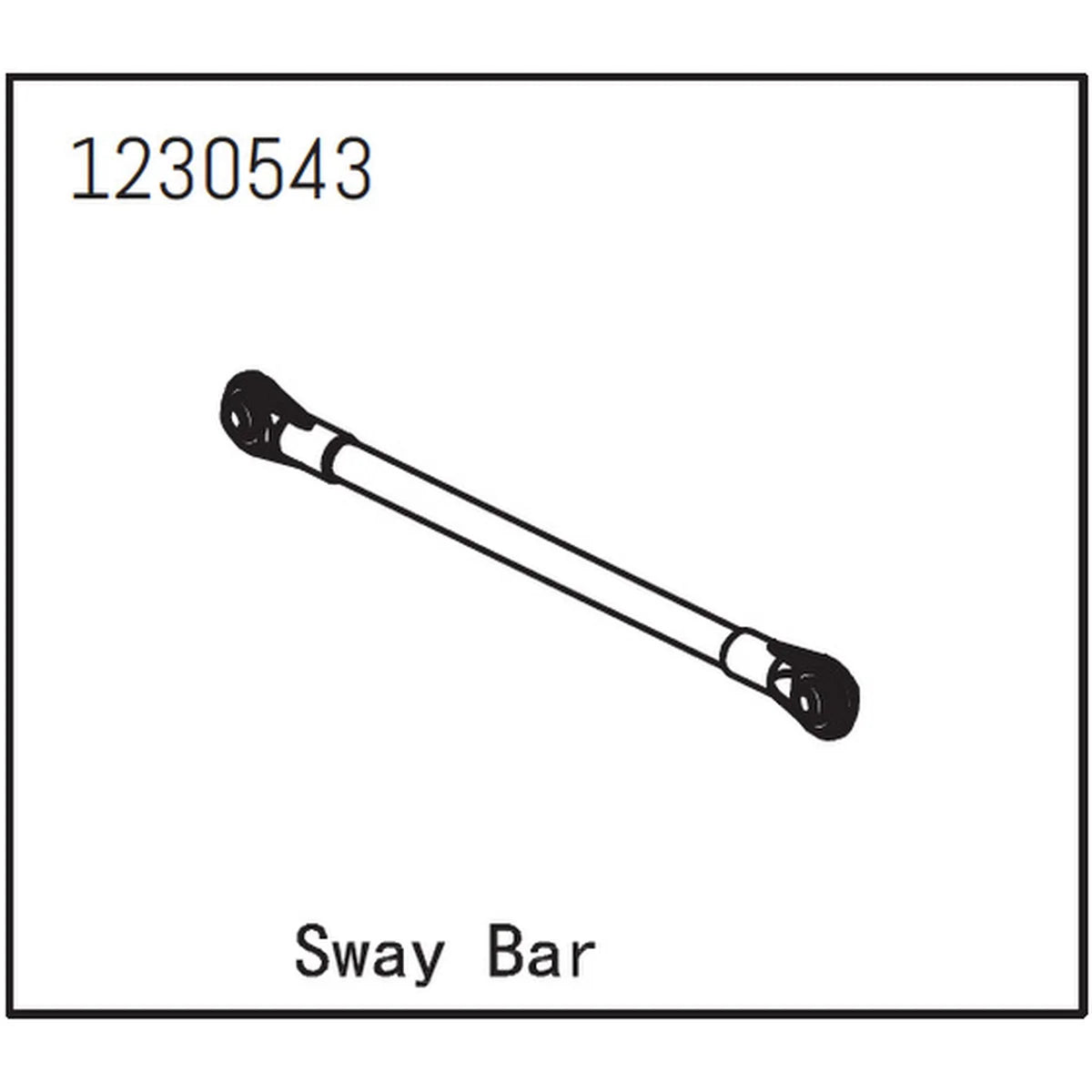 Absima Pendelstange für Crawler CR3.4 1230543
