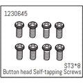 Absima Kopfschraube selbstschneidend M3x8 (8) für CR3.4eco Sherpa/Bronco 1230645