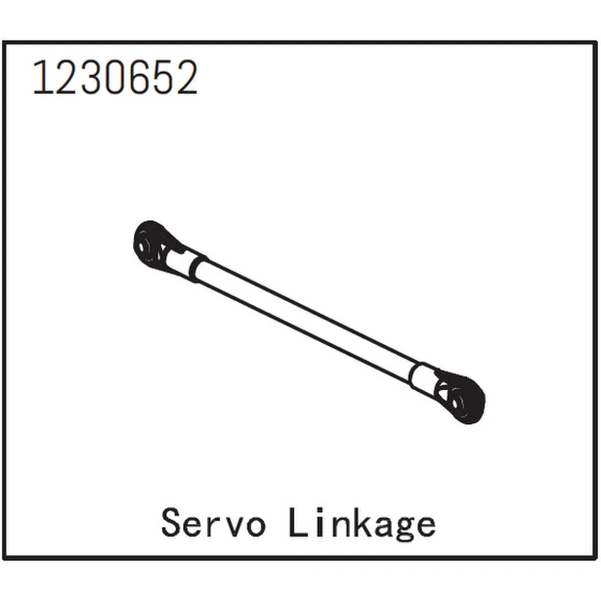 Absima Servo Lenker für Crawler CR3.4 1230652
