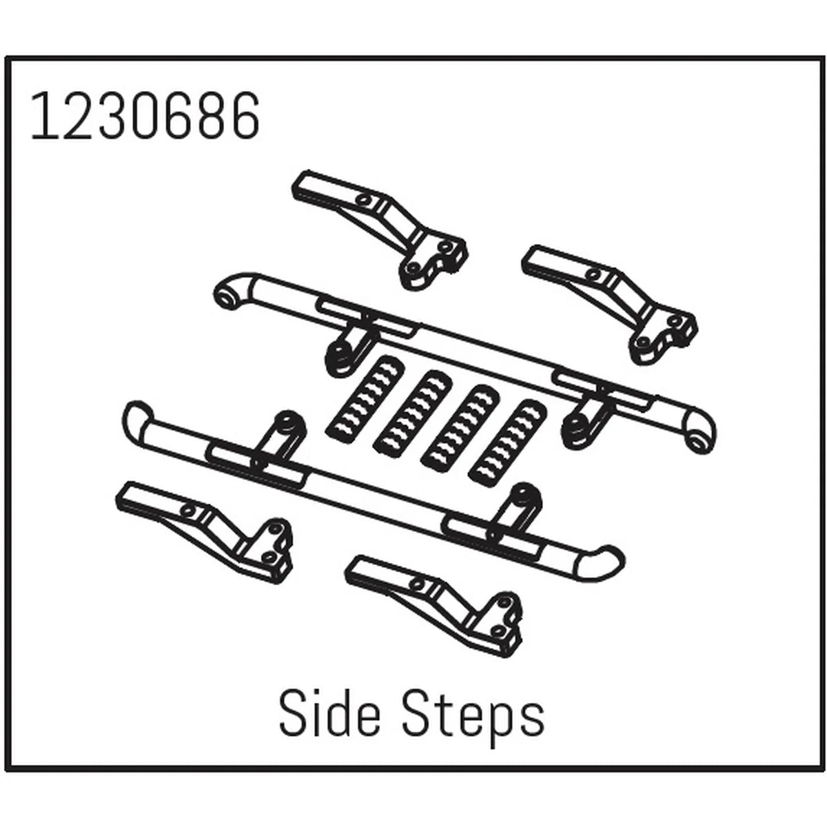 Absima Einstiegsleisten - Khamba für Crawler CR3.4 1230686