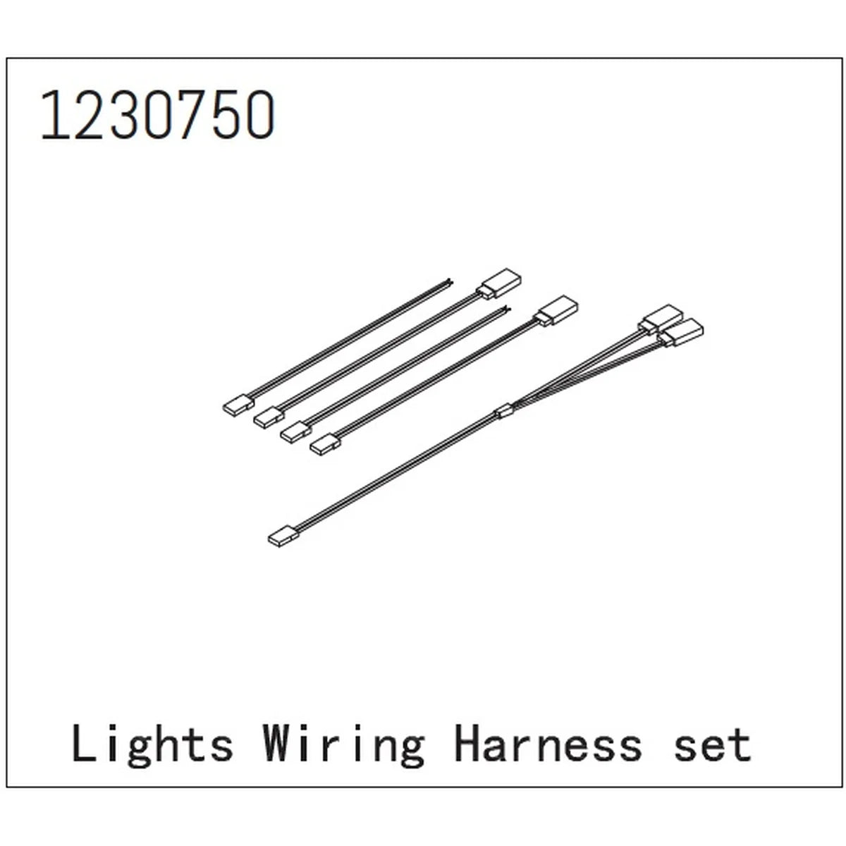 Absima LED Set - LANDI für Crawler CR3.4 1230750