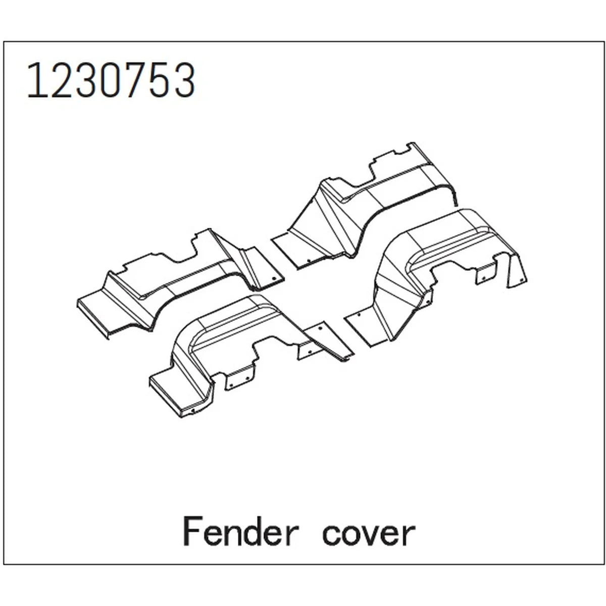 Absima Innere Radläufe - LANDI für Crawler CR3.4 1230753