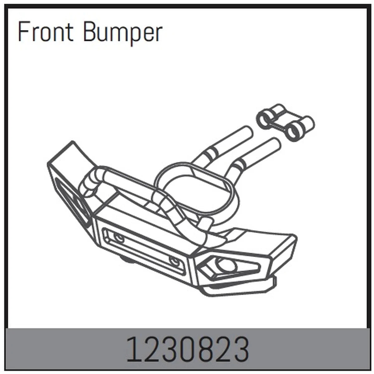 Absima Stoßfänger-Set vorne für Desert Buggy ADB1.4 1230823