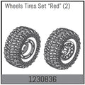 Absima Beadlock Räderset 128x65mm - Rot (2) für Desert Buggy ADB1.4 1230836