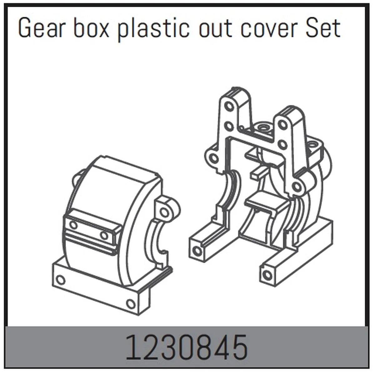 Absima Getriebebox für Desert Buggy ADB1.4 1230845