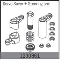 Absima Servo-Saver und Lenkpfosten für Desert Buggy ADB1.4 1230861