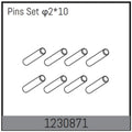 Absima 2x10 Stift Set (10) für Desert Buggy ADB1.4 1230871
