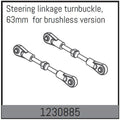 Absima Lenkungs-Gewindestangen 57-63mm (2) für Desert Buggy ADB1.4 1230885