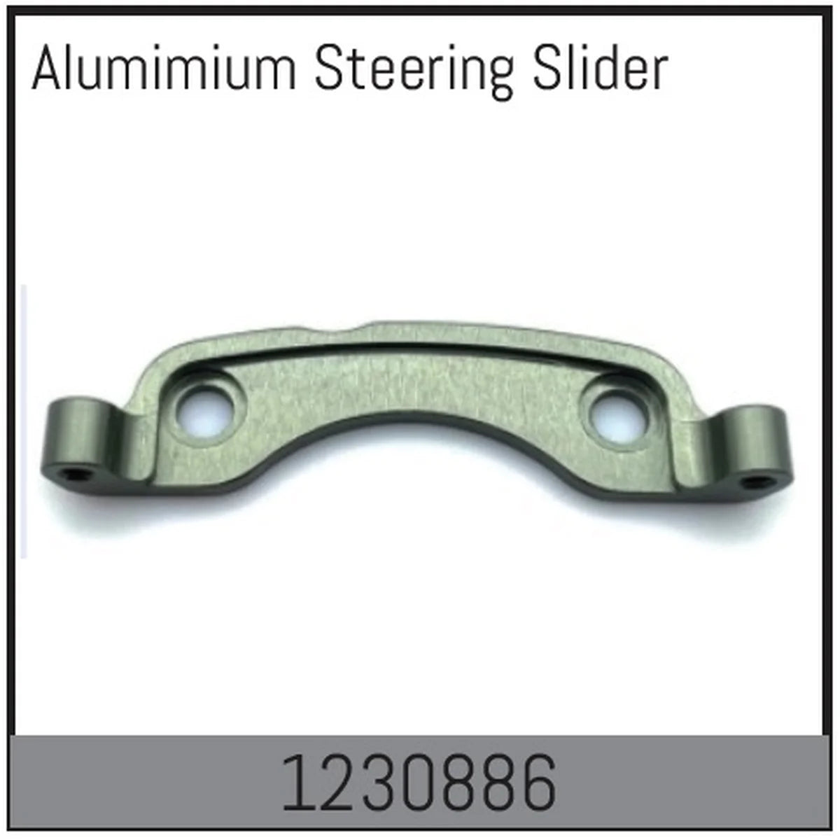 Absima Aluminium Lenkverteilerplatte für Desert Buggy ADB1.4 1230886