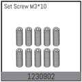 Absima M3x10 Madenschrauben (10) für Desert Buggy ADB1.4 1230902