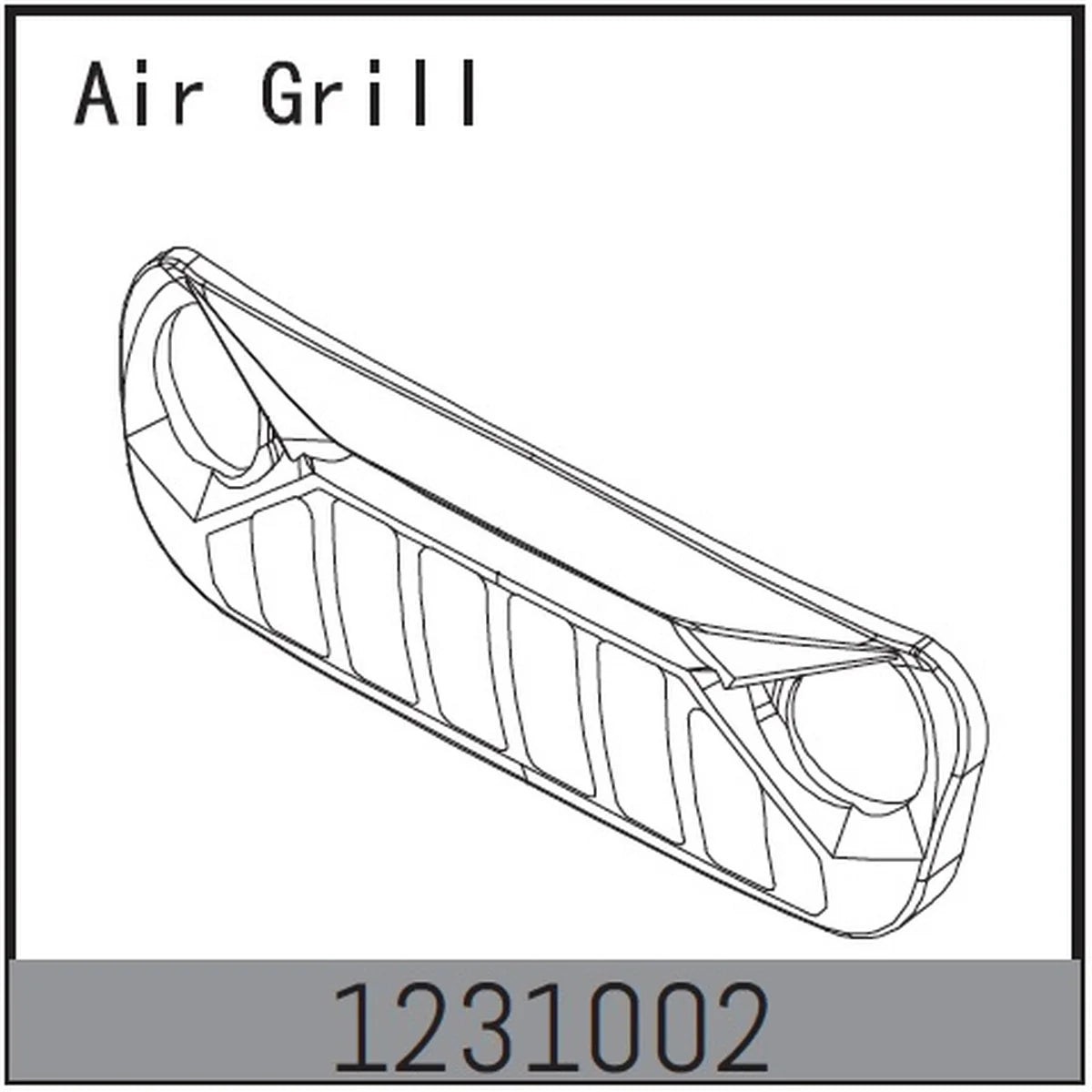 Absima Kühlergrill - CR3.4eco 1231002