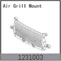 Absima Kühlergrill-Halterung - CR3.4eco 1231003