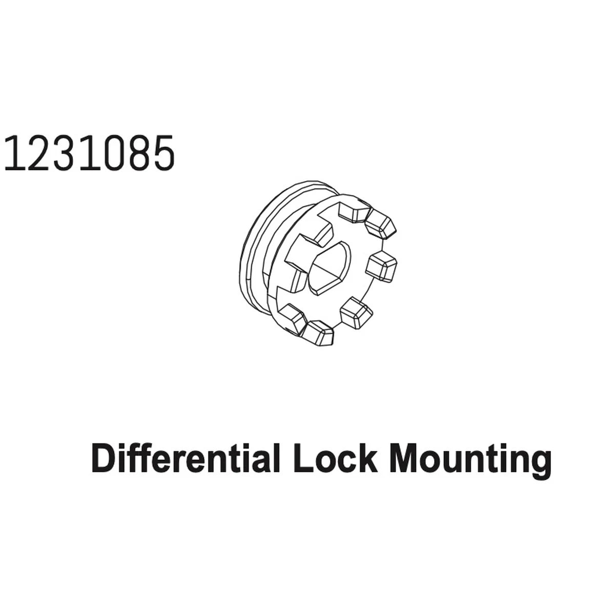 Absima Diff-Lock Sperre CR4.4 1231085