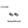 Absima Diff-Lock Federn CR4.4 (2) 1231086