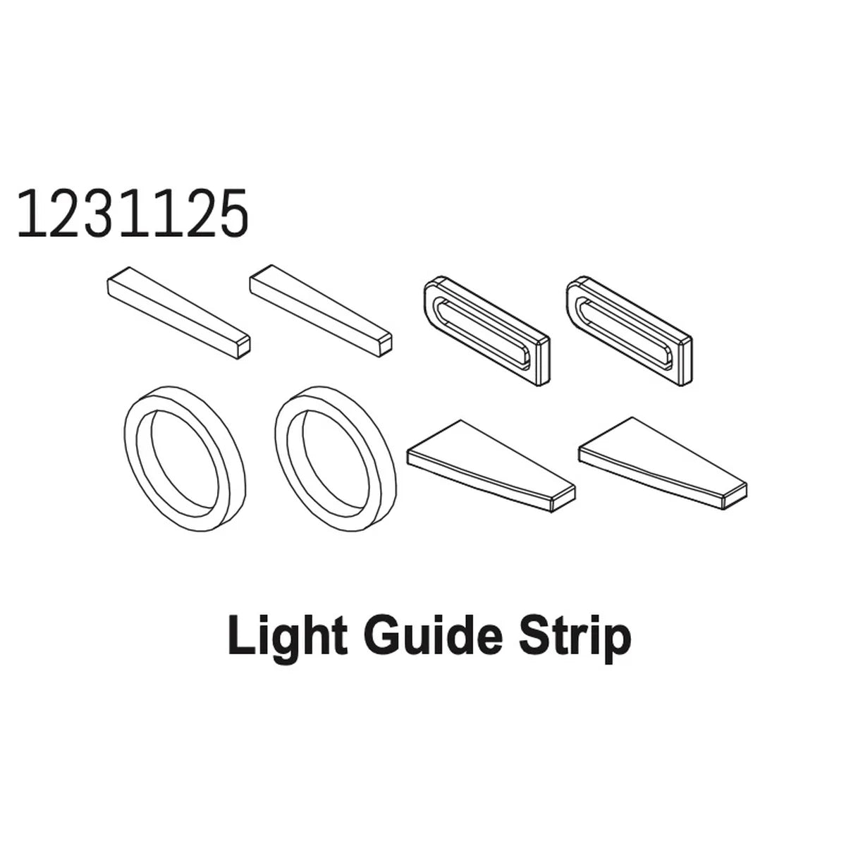 Absima Beleuchtung Indikator Set CR4.4 1231125
