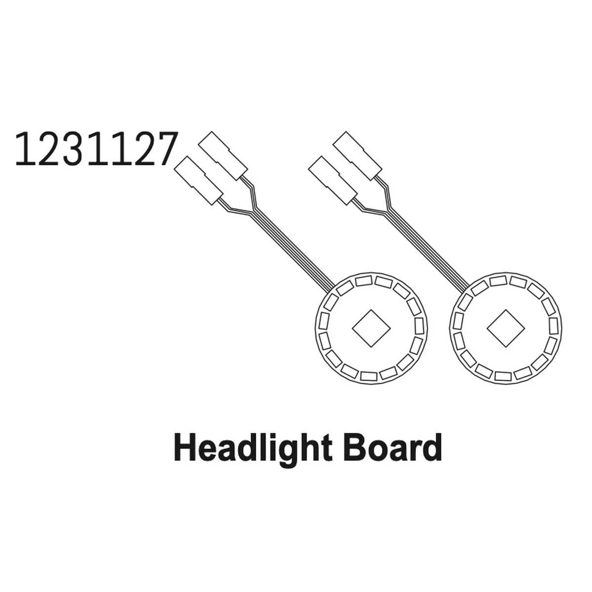 Absima Scheinwerfer LEDs CR4.4 (2) 1231127