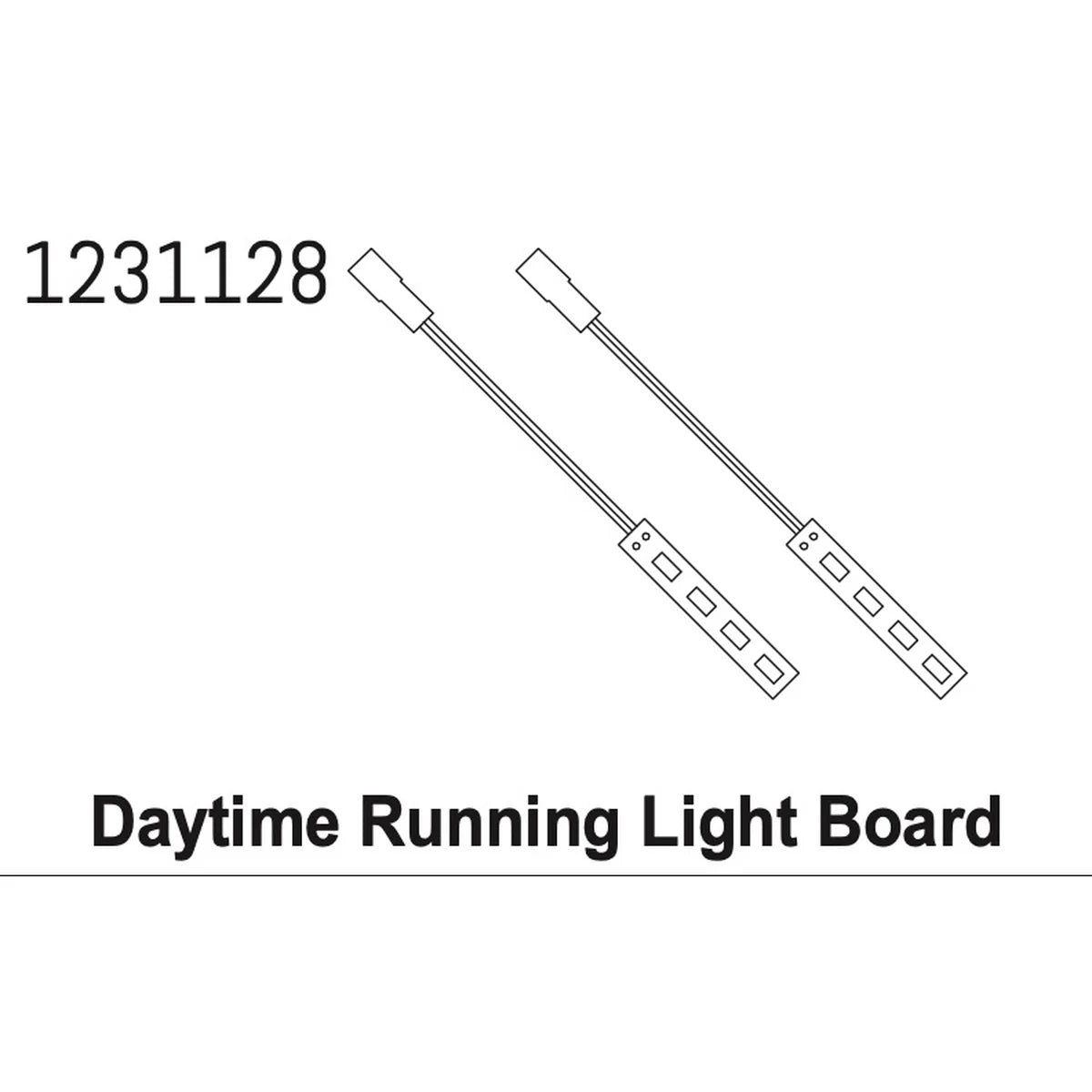Absima Tagfahrlicht LEDs CR4.4 (2) 1231128