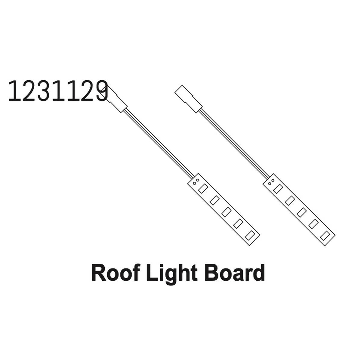 Absima Dachlicht LEDs CR4.4 (2) 1231129