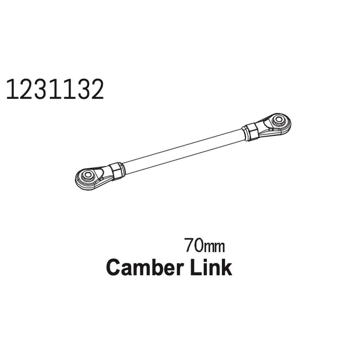 Absima Linkset Sturz 70mm CR4.4 1231132