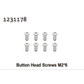 Absima Kopfschrauben M2x6 (8) für Crawler CR4.4 1231178