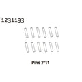 Absima Stifte 2x11 (12) für Crawler CR4.4 1231193