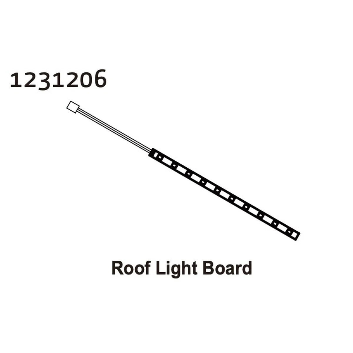 Absima LED für Lichtleiste CR4.4 PATROL 1231206