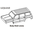Absima Karosserie creme CR4.4 PATROL 1231210
