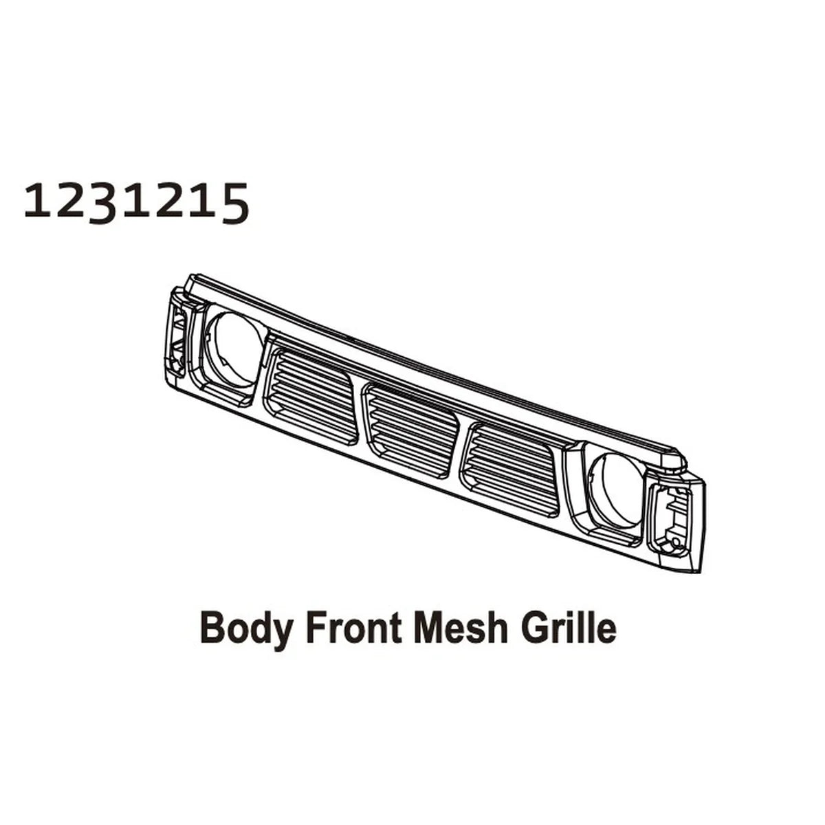 Absima Frontgrill CR4.4 PATROL 1231215
