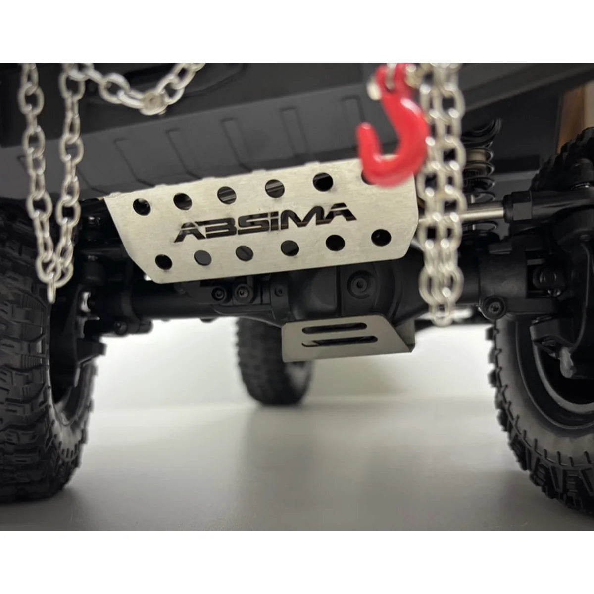 Absima Alu Chassis-Schutzplatten-Set für CR4.4 1231231