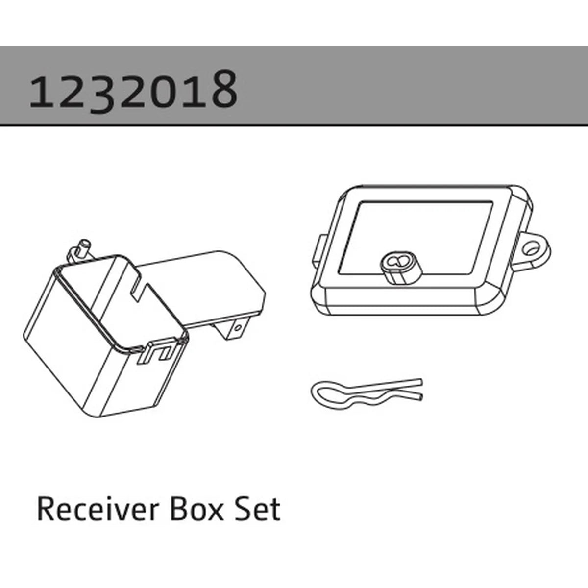 Absima Empfängerboxset 1232018