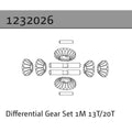 Absima Differentialgetriebesatz 1M 13T/20T 1232026