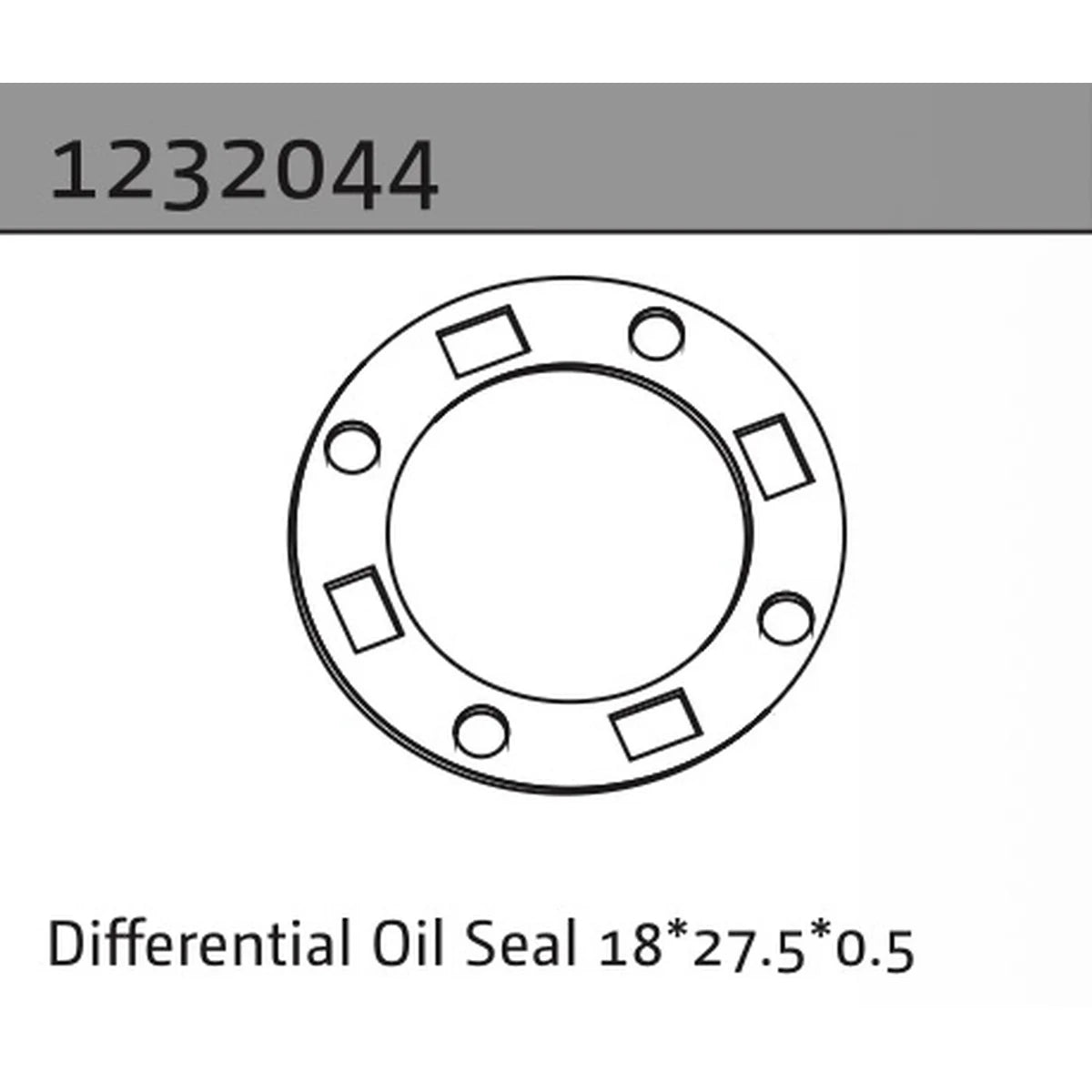 Absima Differential Öldichtung 18x27.5x0.5 1232044