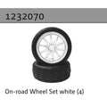 Absima 1:10 Räderset Onroad Duo Grip AERO-X (4) Weiß 1232070