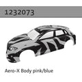 Absima Aero-X Karosserie (ohne Sticker) Pink/Blau 1232073