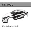 Absima STi-X Karosserie (ohne Sticker) Weiß/Rot 1232075
