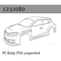 Absima PC Karosserie STi-X unlackiert (ohne Sticker) 1232080