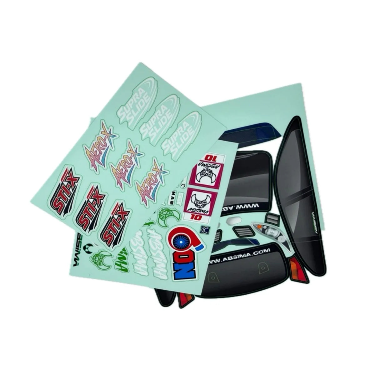 Absima Stickerset für STi-X 1232087