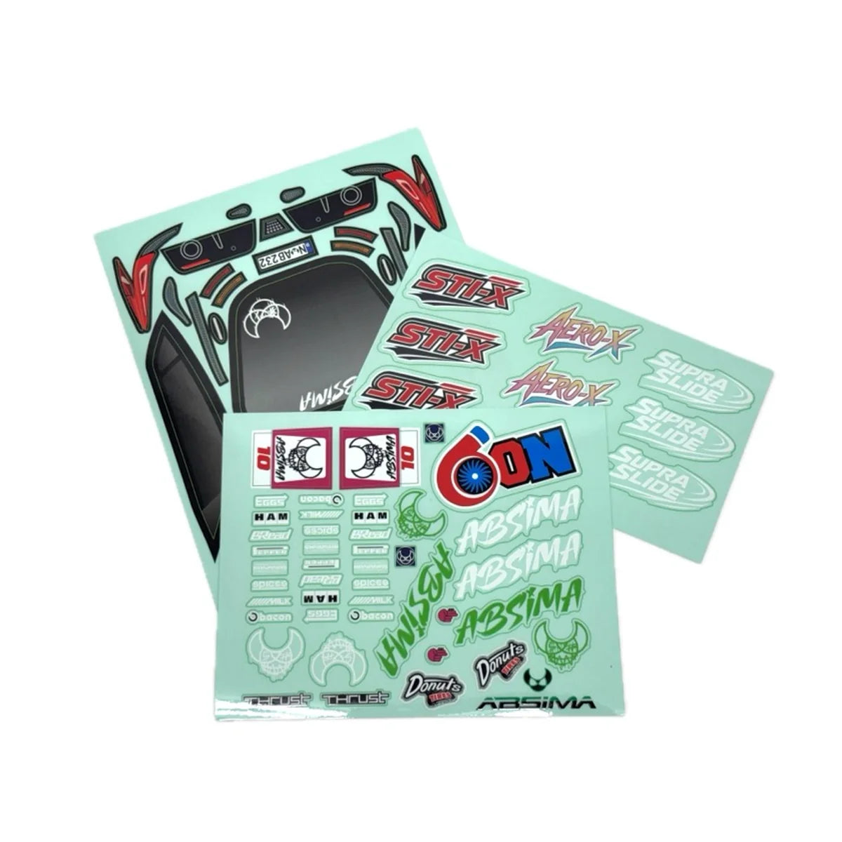 Absima Stickerset für SupraSlide 1232088
