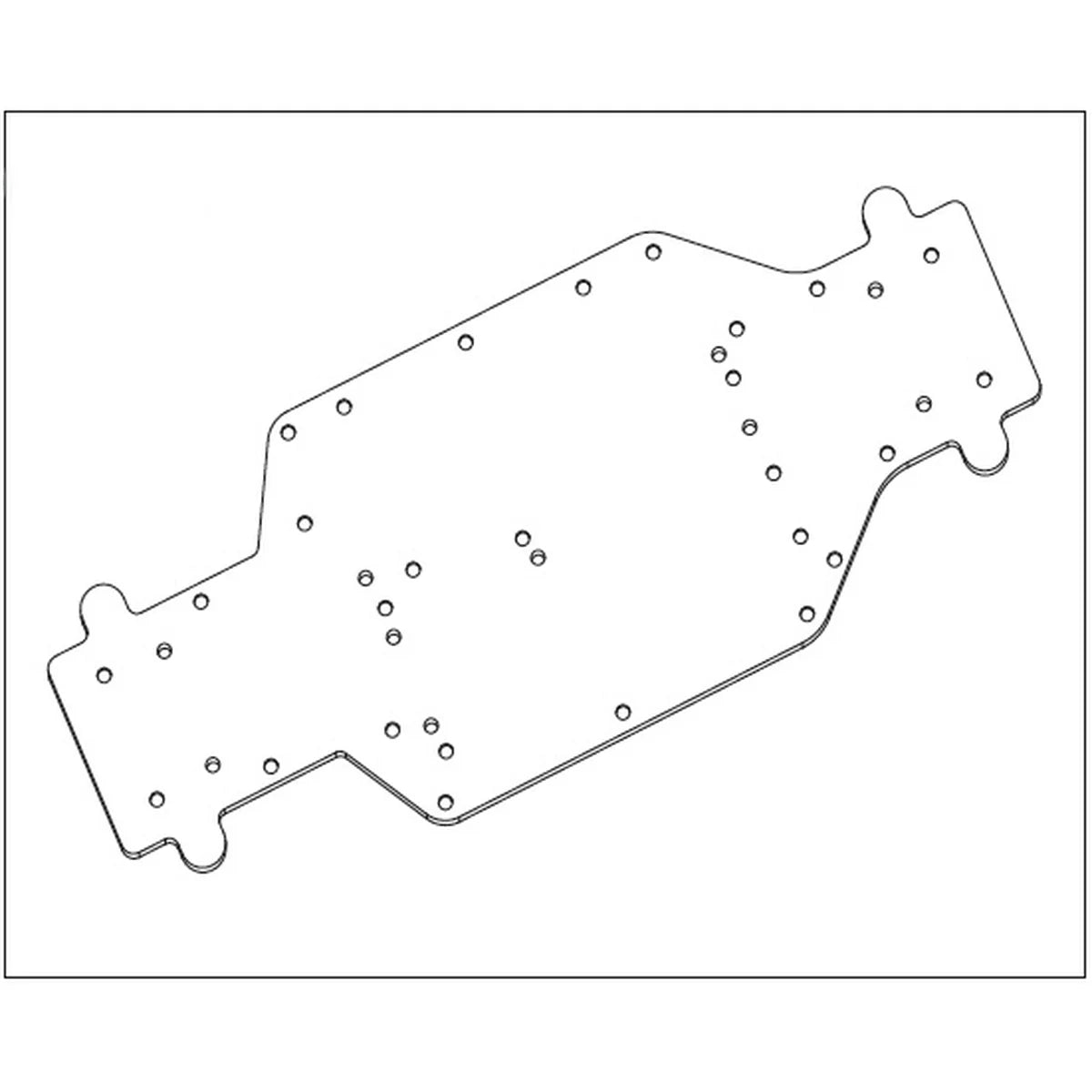 Absima Chassis für Buggy Pulse 1240020