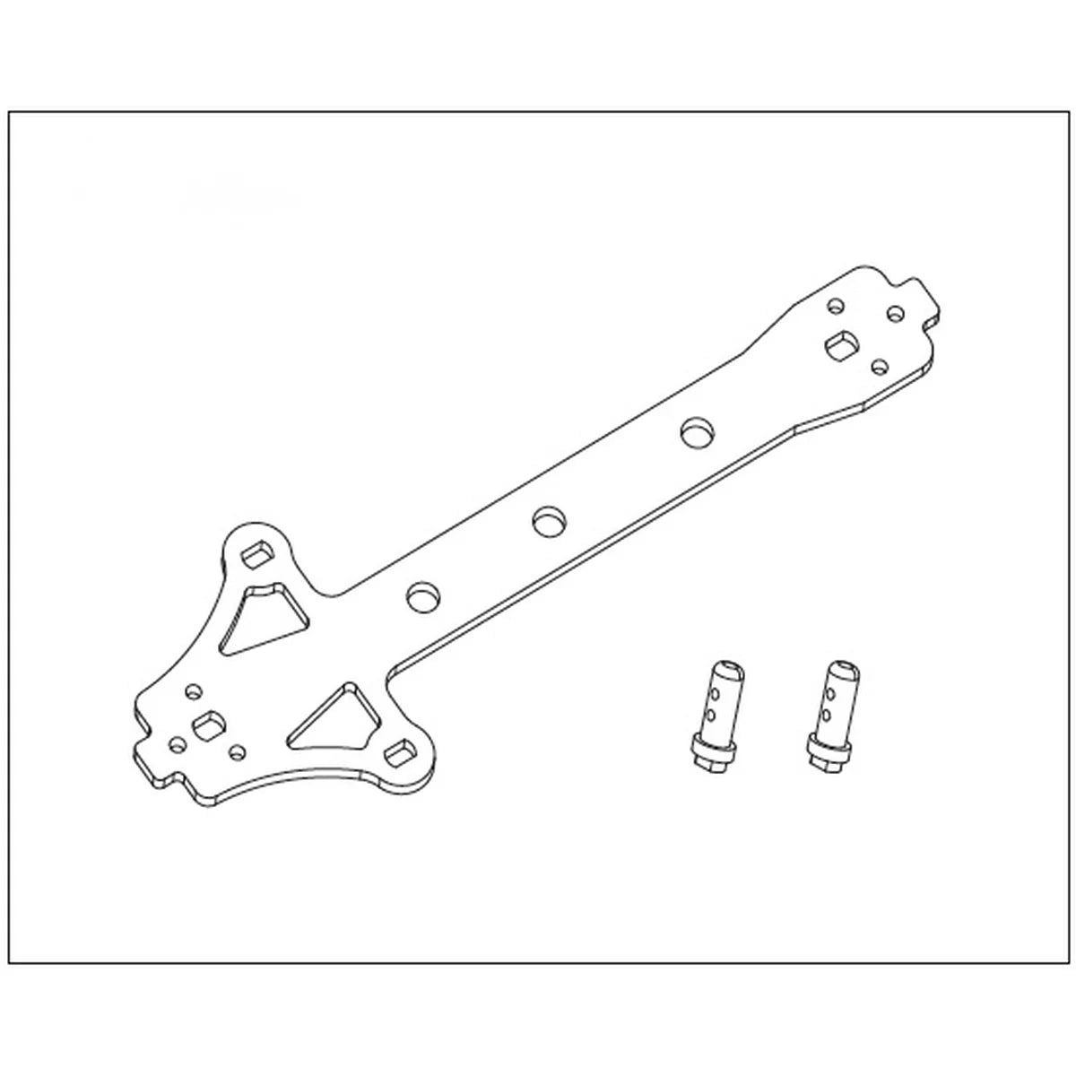 Absima Oberdeck für Buggy Pulse 1240021