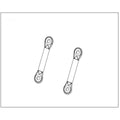 Absima Querlenkerset hinten/oben für Buggy Pulse 1240034