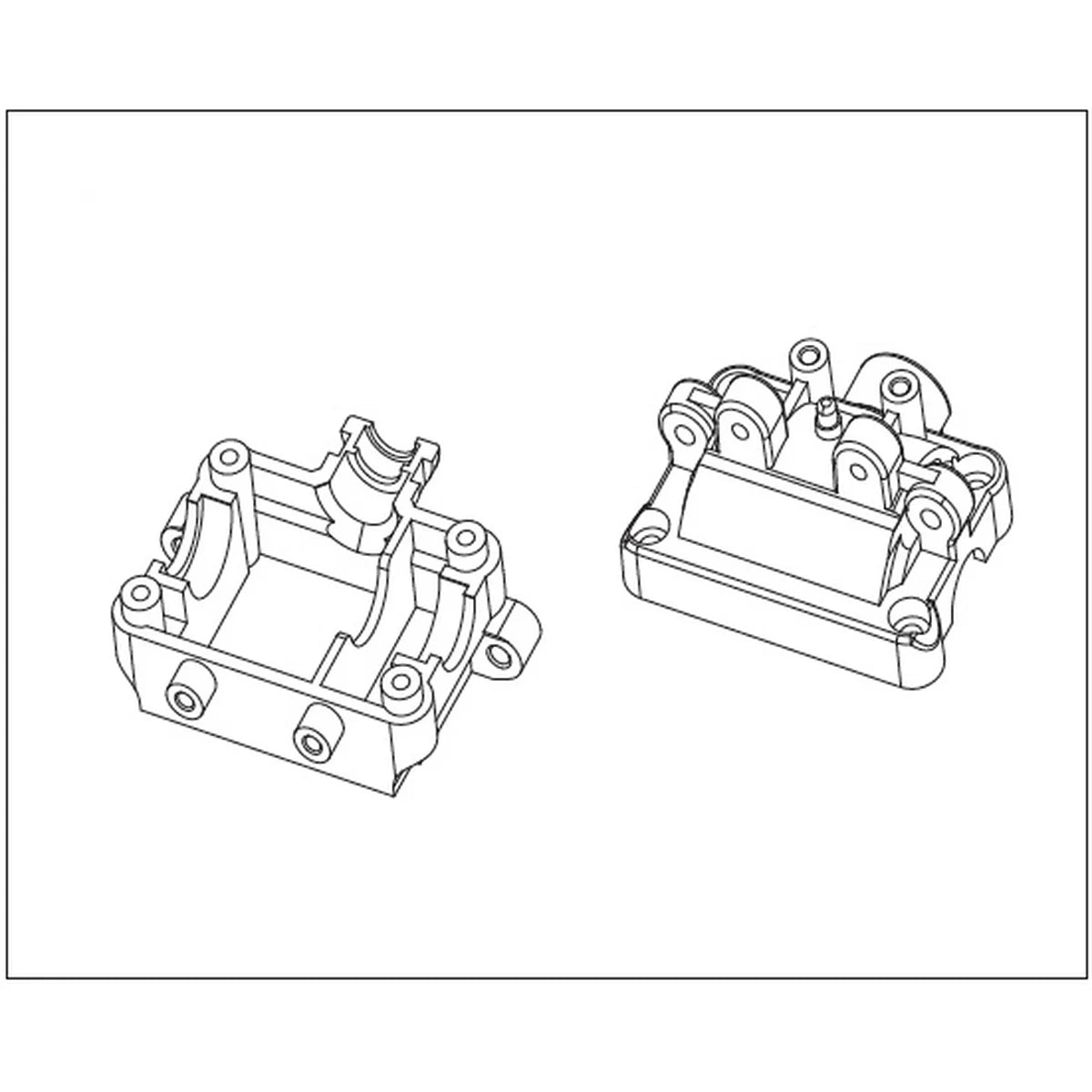 Absima Vordere Differentialbox für Buggy Pulse 1240035