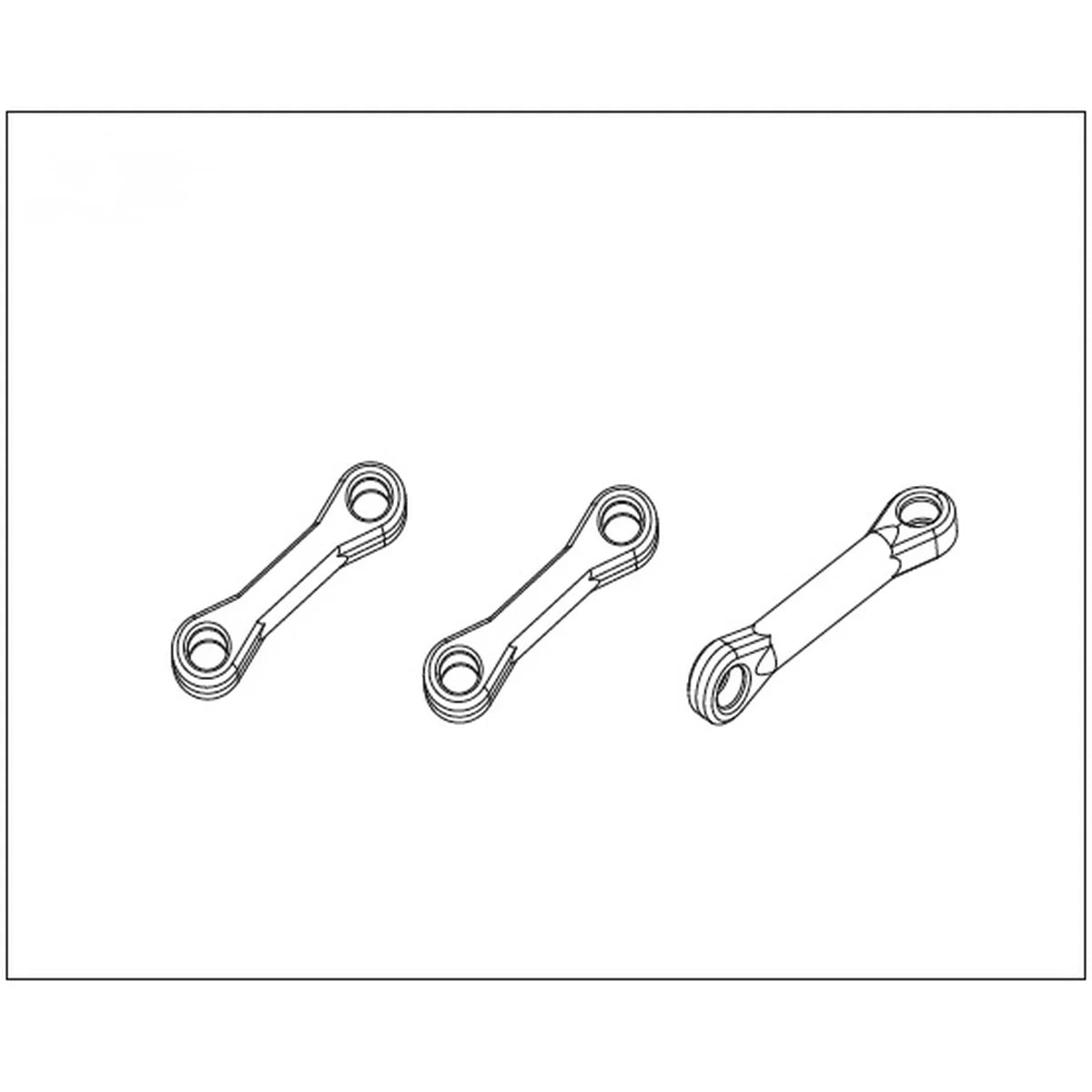 Absima Spurstangeset für Buggy Pulse 1240040