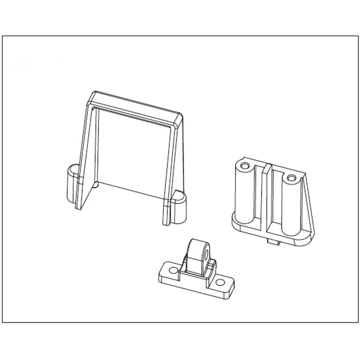 Absima Batteriehalterung für Buggy Pulse 1240044